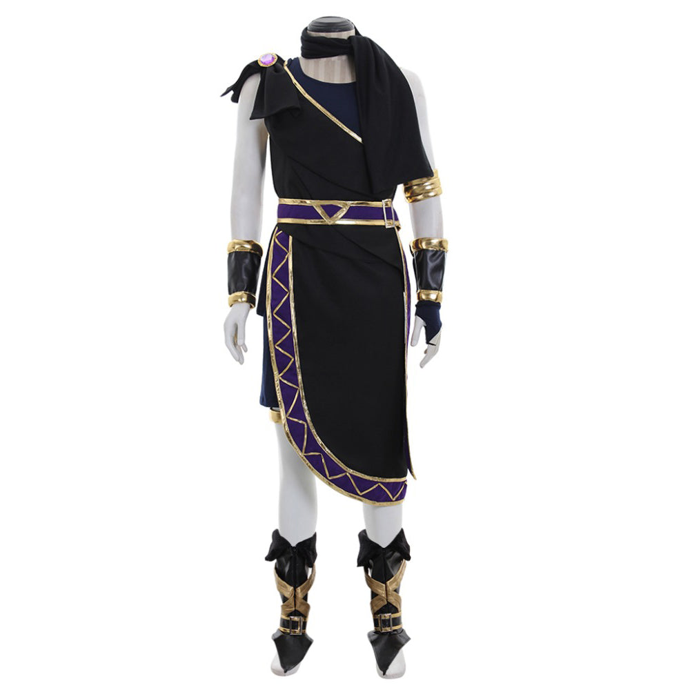 Kid Icarus Uprising Dark Pit Cosplay Costume Full Set