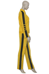 Kill Bill The Bride Cosplay Costume Yellow Jumpsuit