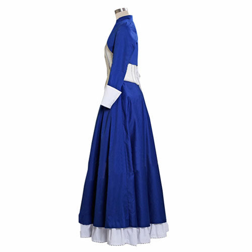 BioShock Infinite Elizabeth Blue Dress Cosplay Costume