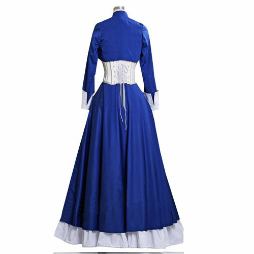 BioShock Infinite Elizabeth Blue Dress Cosplay Costume