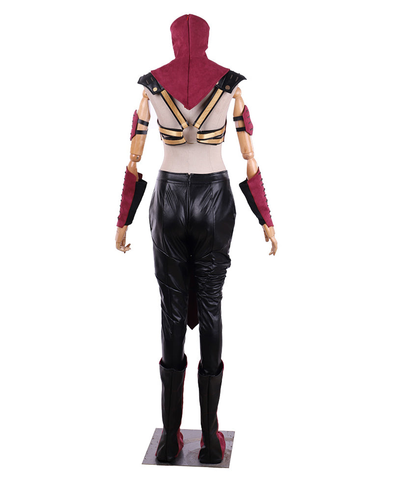 Mortal Kombat Mileena Cosplay Purple Costume