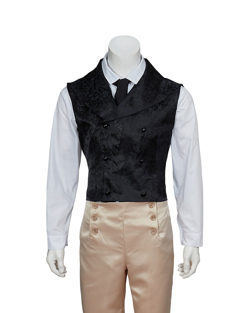 Men Victorian Regency Outfit Anthony Gentlemen Suit 18th Century Tailcoat