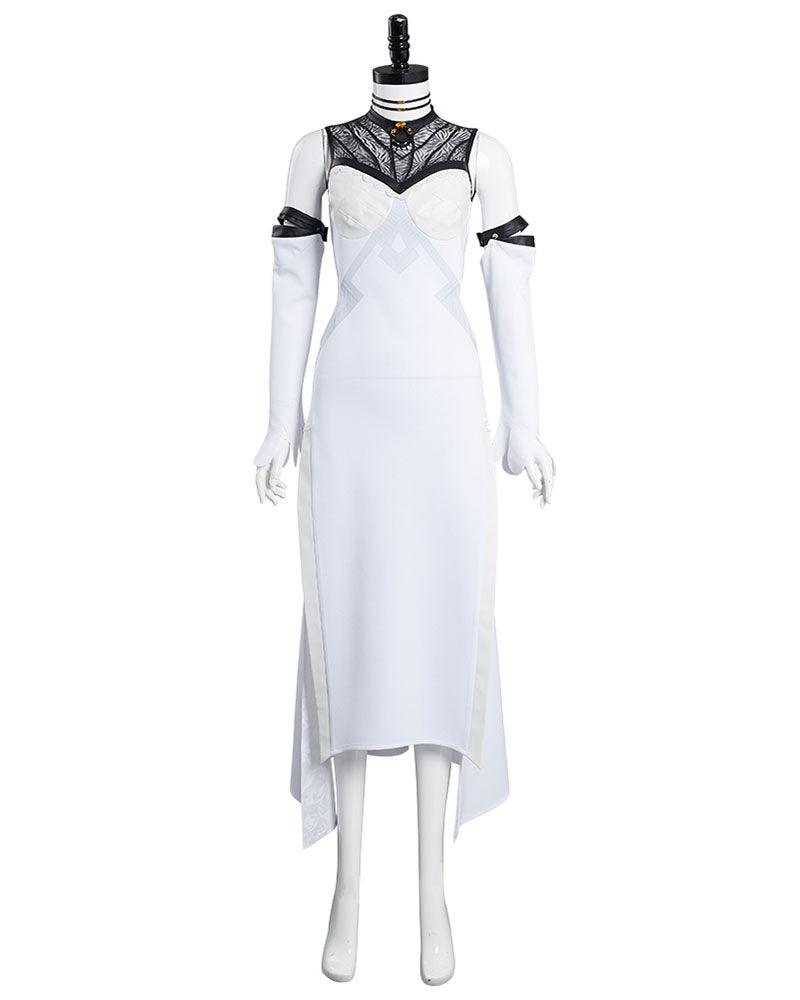 Arcane LOL Mel Medarda Cosplay Costume Dress