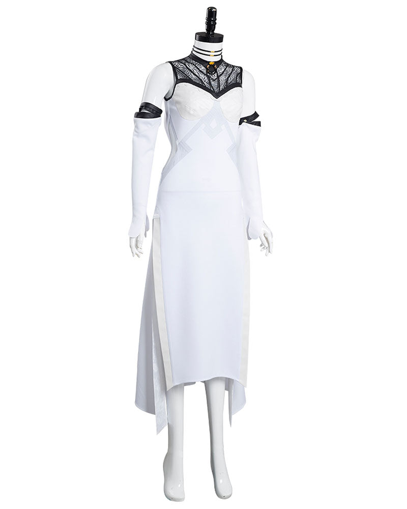 Arcane LOL Mel Medarda Cosplay Costume Dress