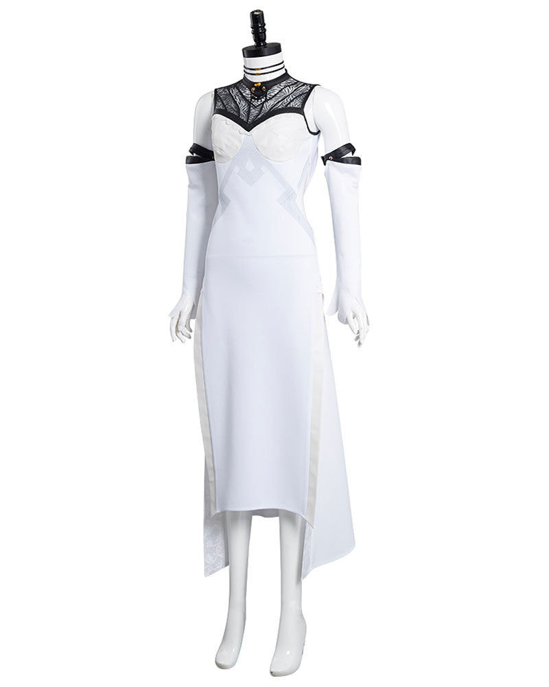 Arcane LOL Mel Medarda Cosplay Costume Dress