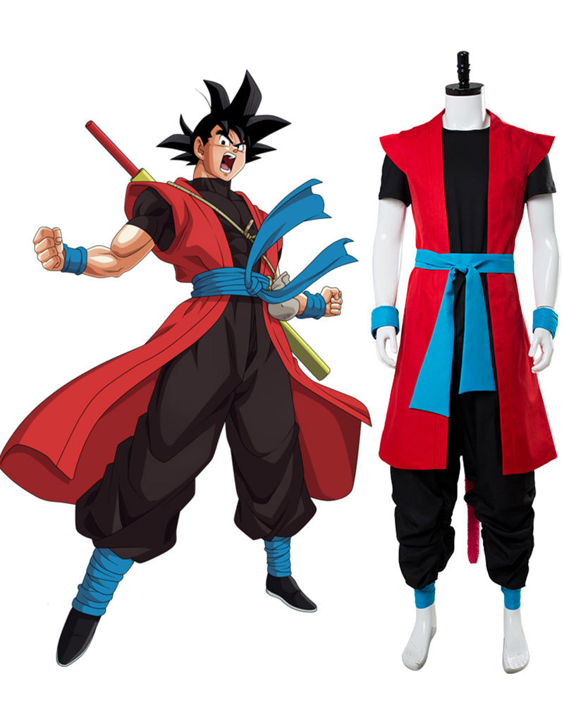 Dragon Ball Heroes Son Goku Kakarotto Zeno Cosplay Costume