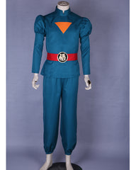 Dragon Ball Grand Priest Goku Cosplay Costume Blue Suits