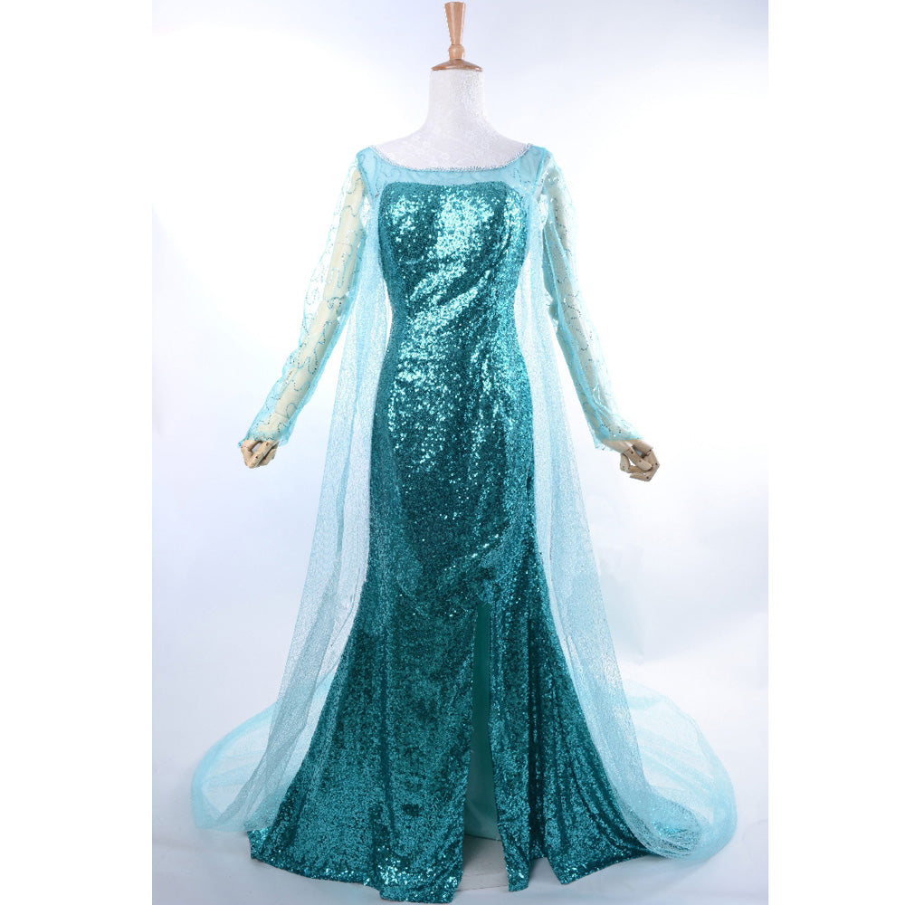 Elsa Coronation Dress Cosplay Costume