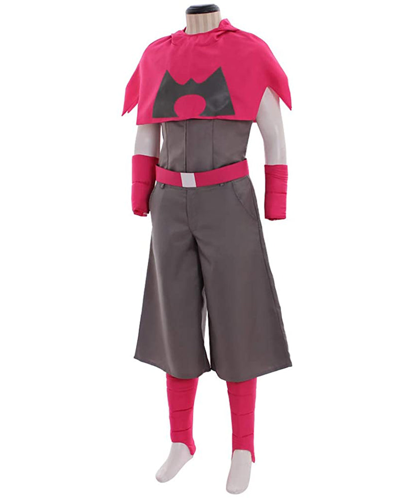 Pokemon Team Magma Men Cosplay Costume