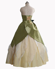 Princess Tiana Costume Cosplay Dress for Adult