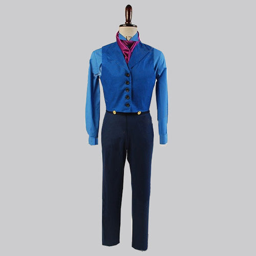 Prince Hans Cosplay Costume Full Set Suit Tuxedo Outfit