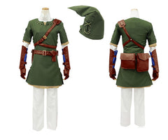 Legend Of Zelda Twilight Princess Link Cosplay Costume