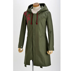 Super Danganronpa 2 Nagito Komaeda Jacket Cosplay Costume Green Coat