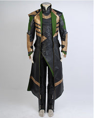 Loki Cosplay Costume Pleather Outfit