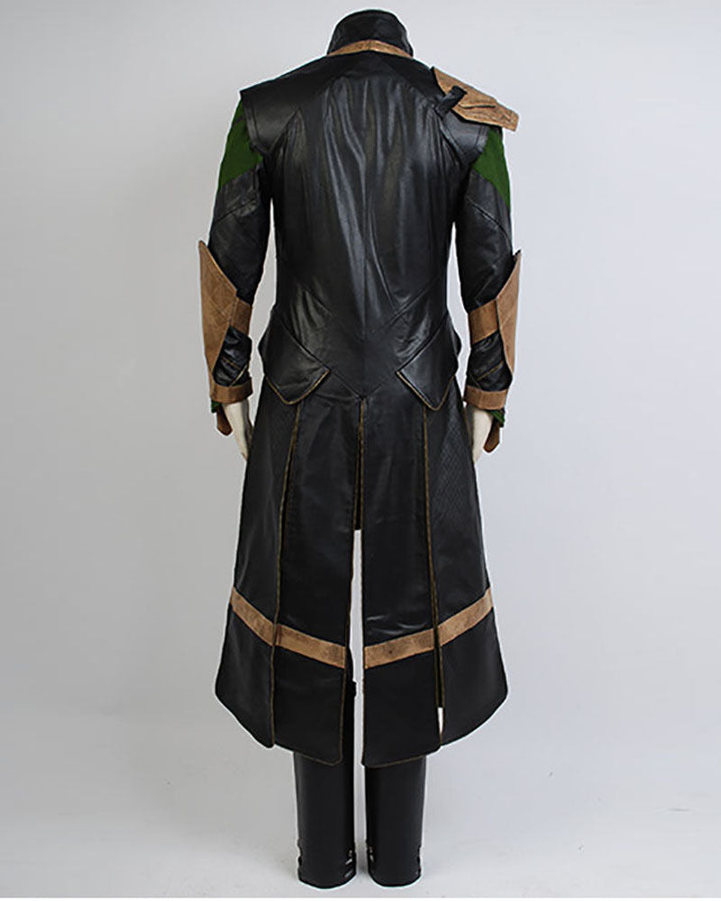 Loki Cosplay Costume Pleather Outfit