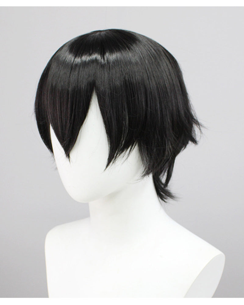 Anime The Eminence In Shadow Kagenou Cid Cosplay Costume Wig Black